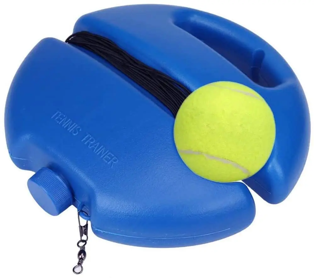 Тренировочный инструмент для тенниса многофункциональный мяч для спорта самообучения тренировочный мяч для отбоя бесплатное спарринговое устройство набор для тенниса