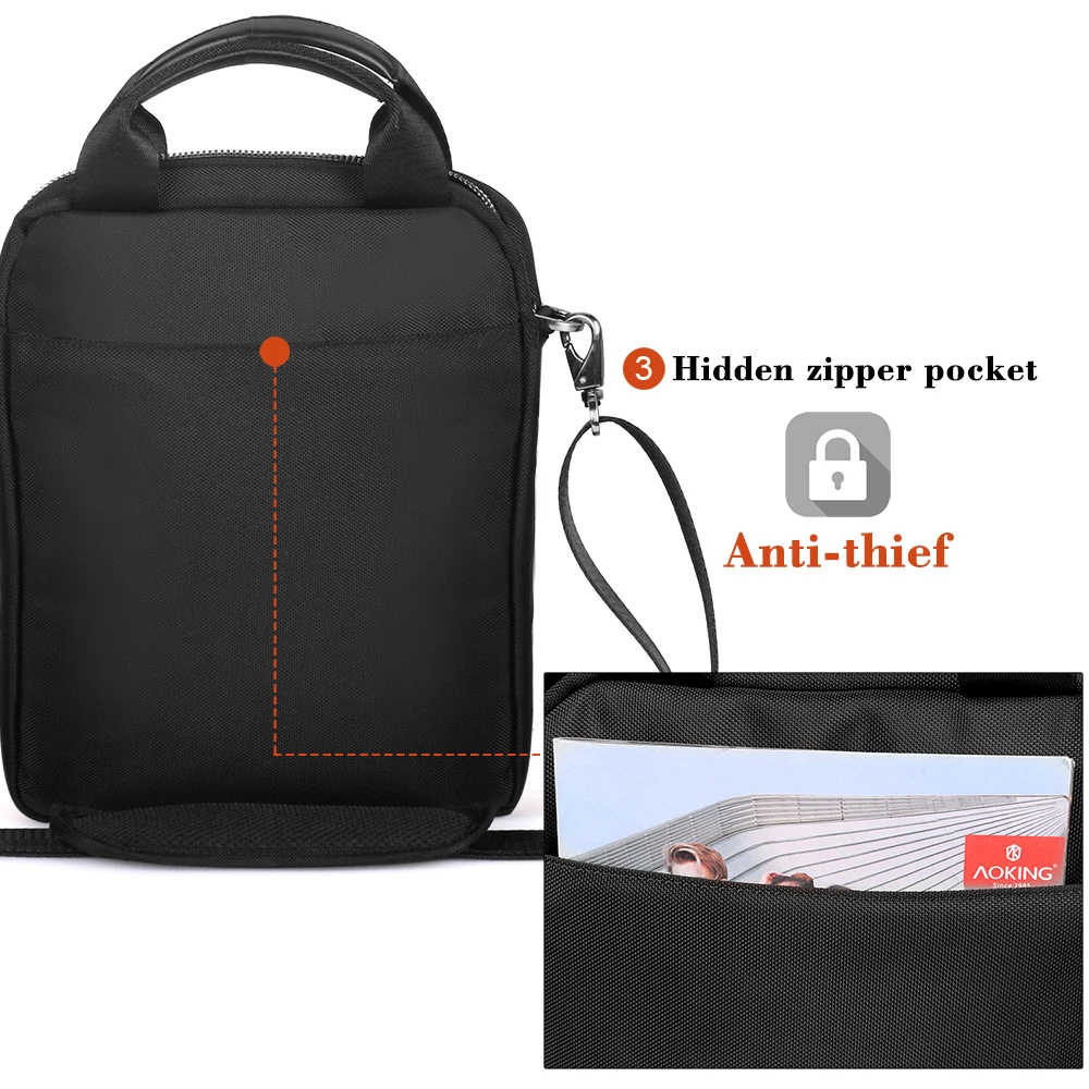 Сумка-слинг Aoking smart, сумка-мессенджер, сумка-слинг для отдыха на природе