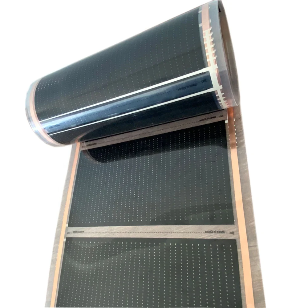 
 Электронагревательные изделия PTC, графеновая пленка для обогрева пола с дальним инфракрасным излучением из углеродного волокна для домашнего использования  