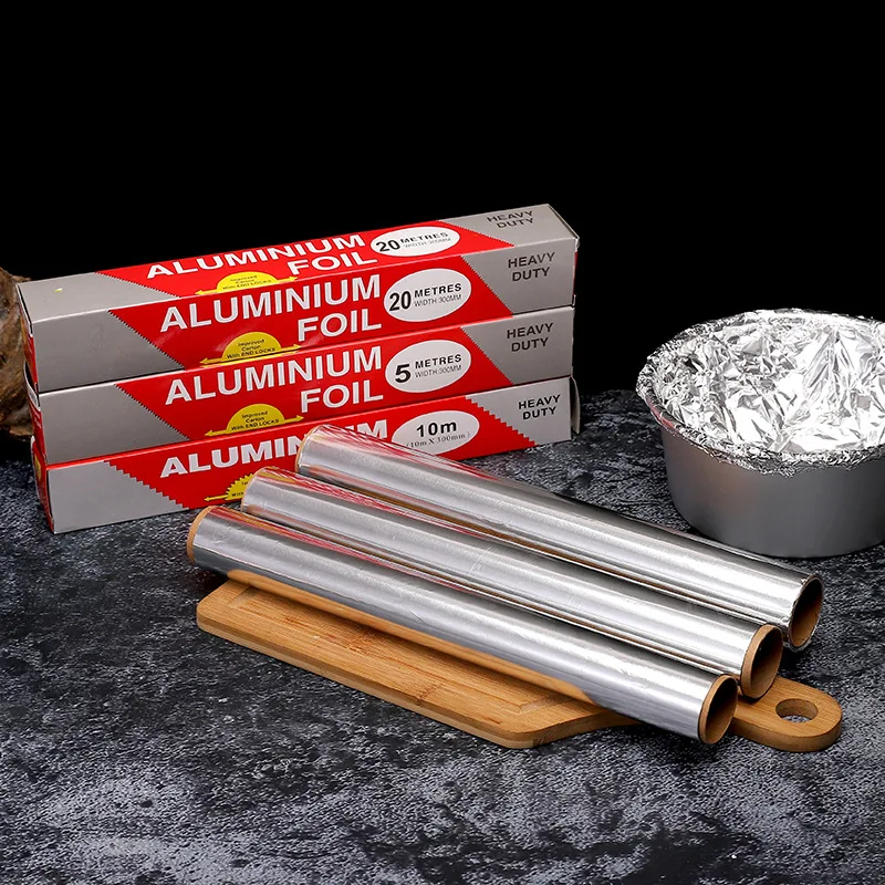 Metal aluminum insulation materials 8011 aluminum foil 30-45cm width sheet roll