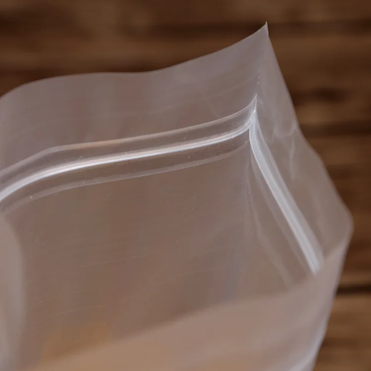 Недорогие Одноразовые прозрачные стоячие мешочки, пищевые прозрачные пластиковые упаковочные пакеты