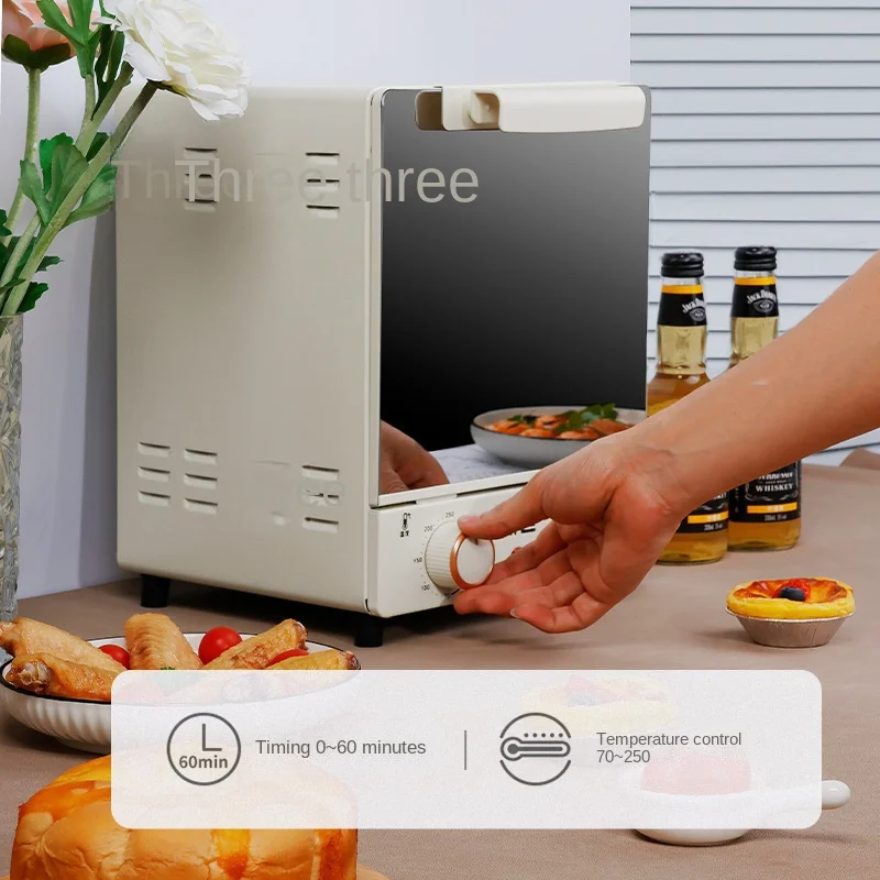 14L Portable OTG Mini Electrical Toaster Oven Pizza Baking Rohs Certified Steel Customized Power Warm Timer OEM Parts Sales
