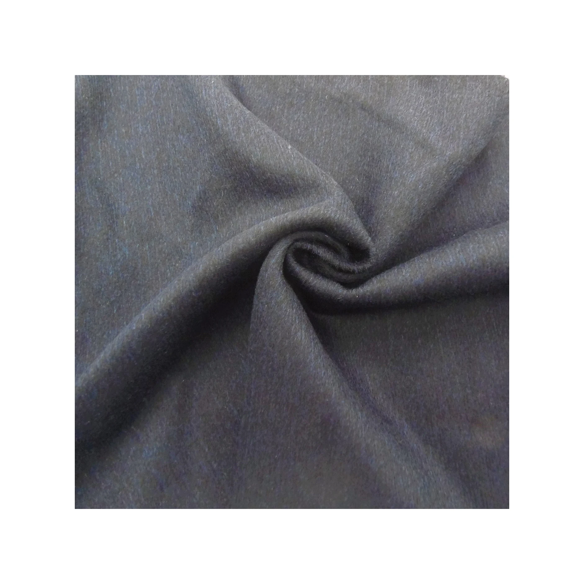 Односторонняя саржевая шерстяная ткань, односторонняя твидовая смесь в полоску, тканый флисовый текстиль для верхнего пальто
