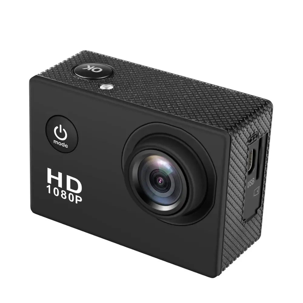 2020 трендовая уличная Водонепроницаемая мини Экшн-камера 1080P Sport SJ4000 Sport DV видеокамера