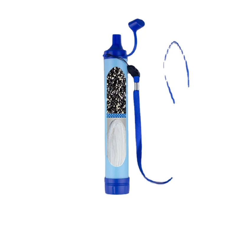 Мини-фильтр для воды на бутылку, портативная система фильтрации воды на открытом воздухе, очиститель воды