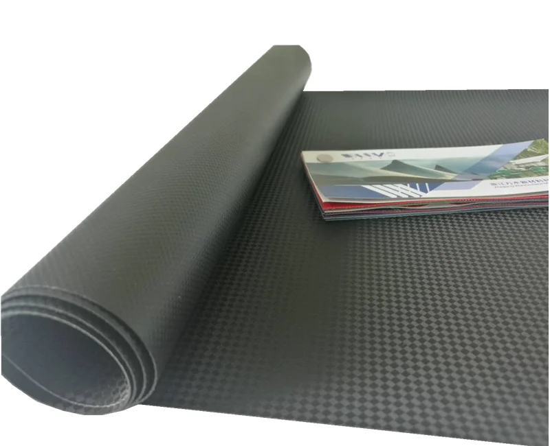 
 Текстура из углеродного волокна, виниловый пвх-брезент с покрытием для края воздушного коврика  