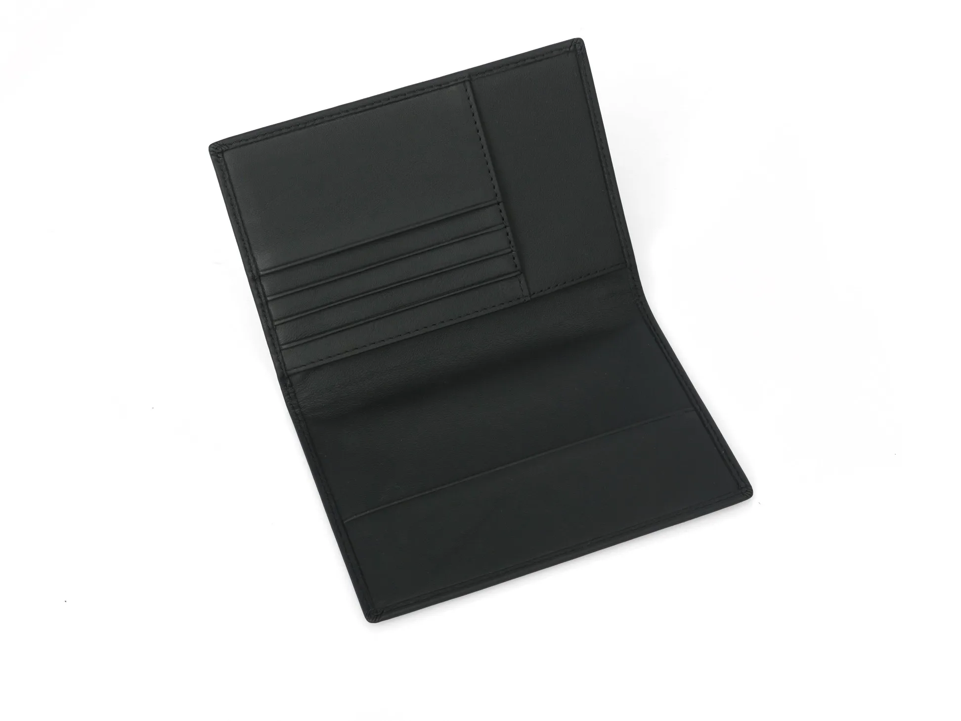 Кошелек из углеродного волокна для карт и паспорта новый RFID Бумажник простой практичный