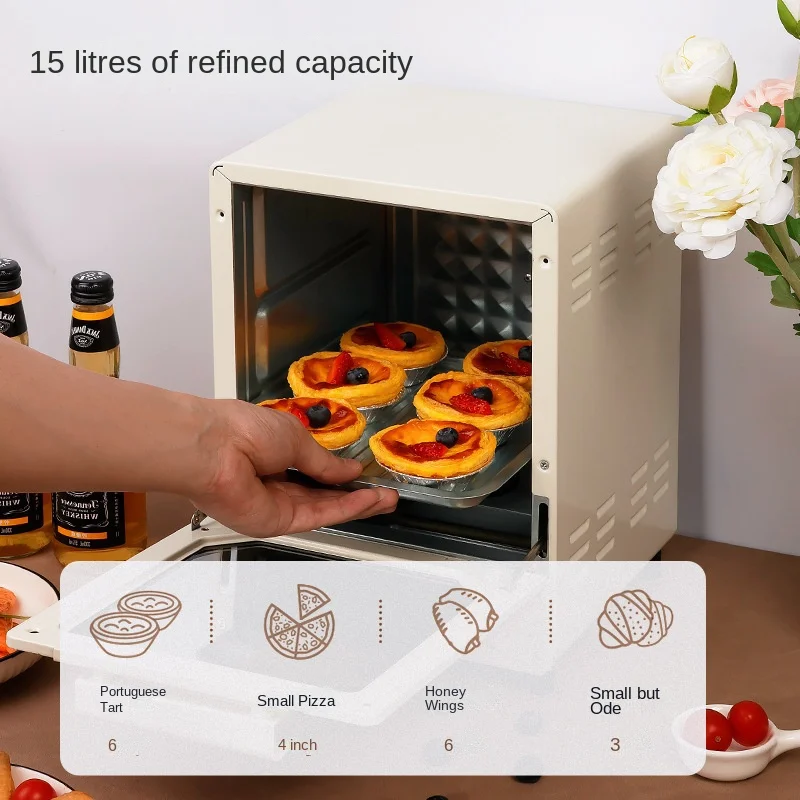 14L Portable OTG Mini Electrical Toaster Oven Pizza Baking Rohs Certified Steel Customized Power Warm Timer OEM Parts Sales