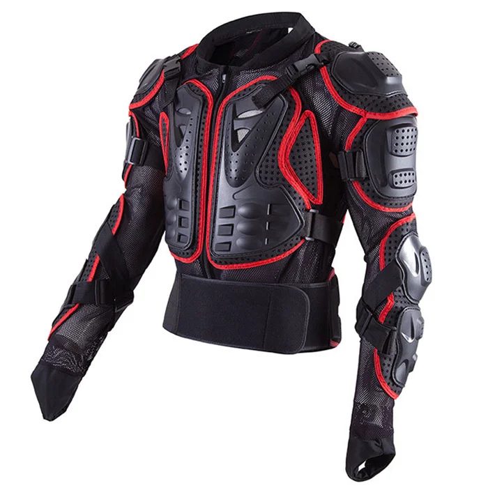 Мотоциклетная защита на все тело Защитная Рубашка куртка с защитой спины