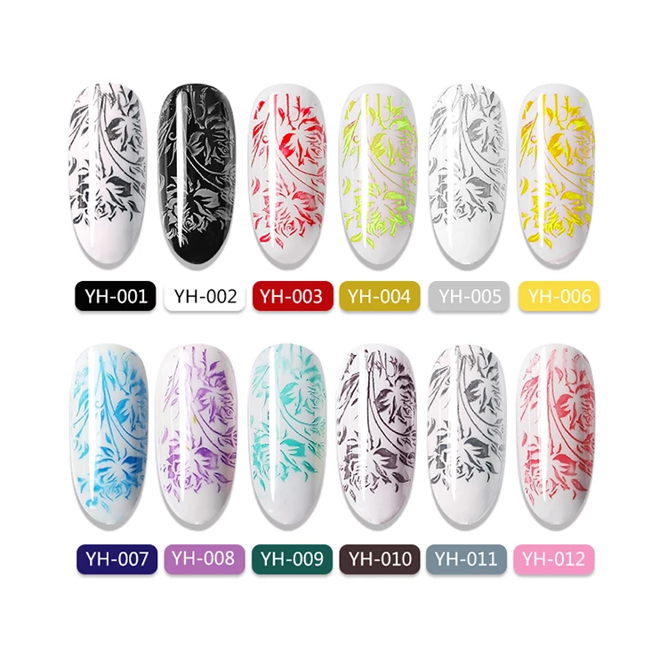 
Фирменный логотип бренда, цветной отмачиваемый УФ-Гель-лак, набор прозрачных силиконовых стемперов для дизайна ногтей, индивидуальные пластины, набор для стемпинга ногтей 
