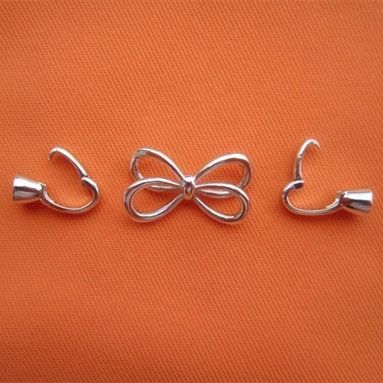 Застежка-бабочка для ожерелья или браслета, жемчужные украшения