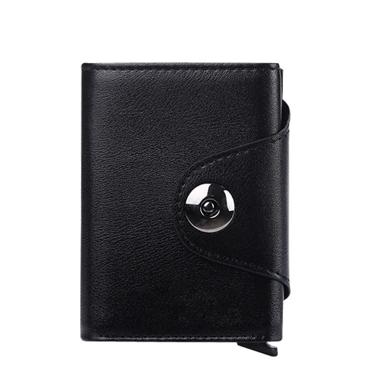 Заводской индивидуальный OEM дизайн большой емкости RFID Блокировка кожаный имя Кредитная карта кошелек