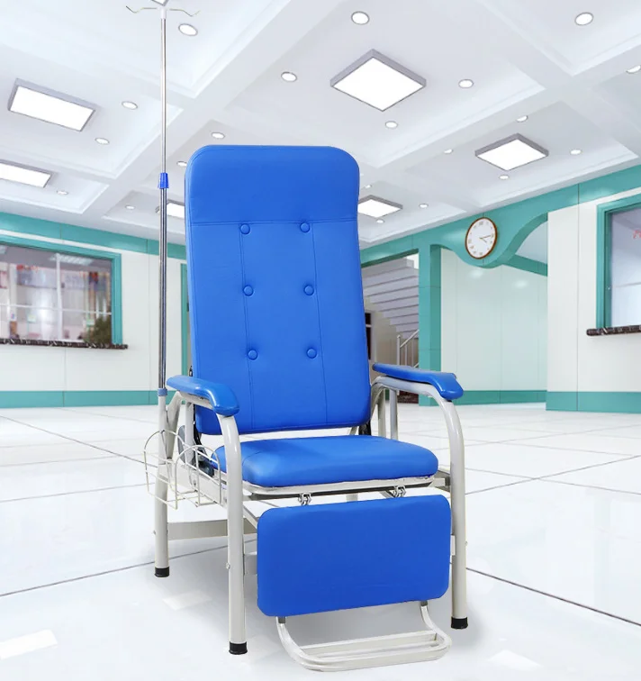 EU-MC536 дешевой цене Больничная ручная переливания кресло для проведения инфузий