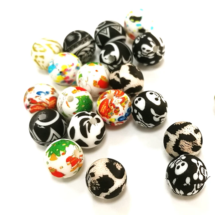 15mm colorful beads-20