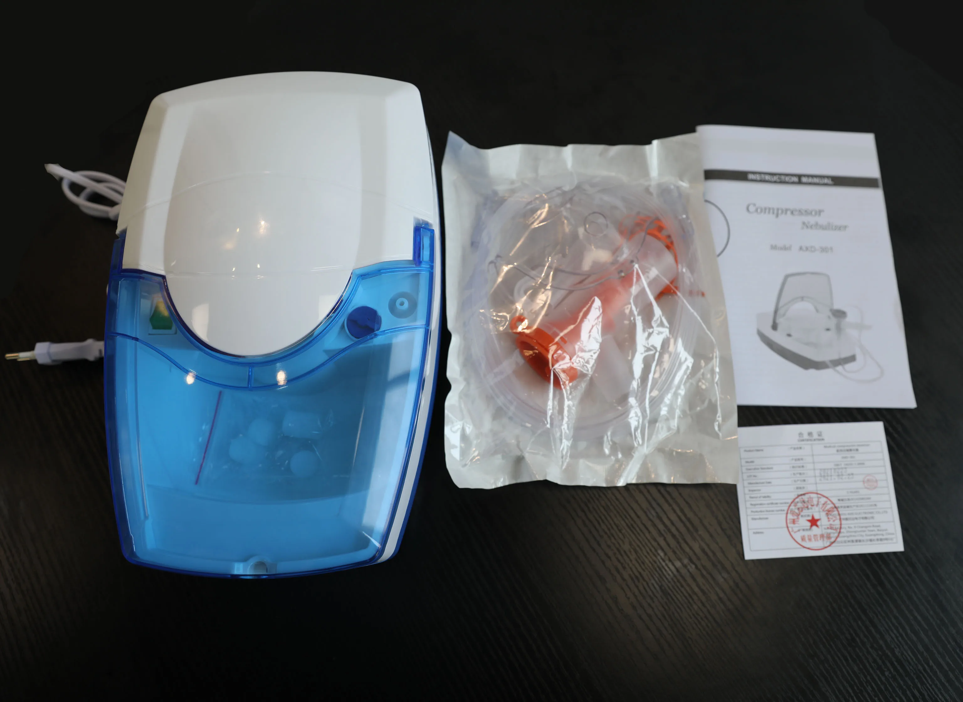 Портативный ингалятор с высокой степенью распыления для взрослых и детей, поршневой компрессор, небулайзер с комплектами масок