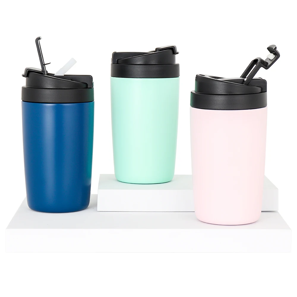 
 Wholesale Eco-Friendly Double Wall Stainless Steel Mugs Vacuum Insulated Tumbler Coffee Cups  