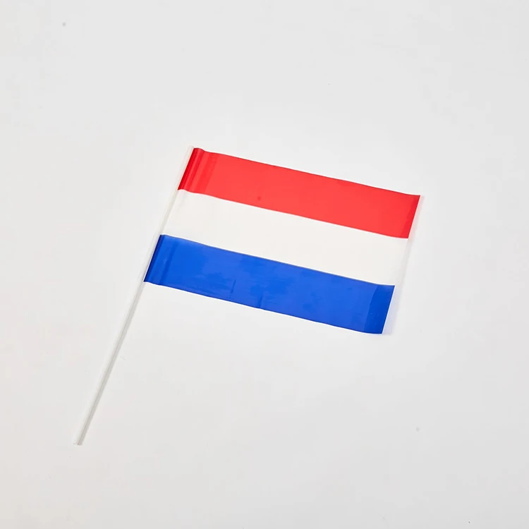 Заводская Акция на заказ маленький Американский ручной пластиковый флаг Полюс