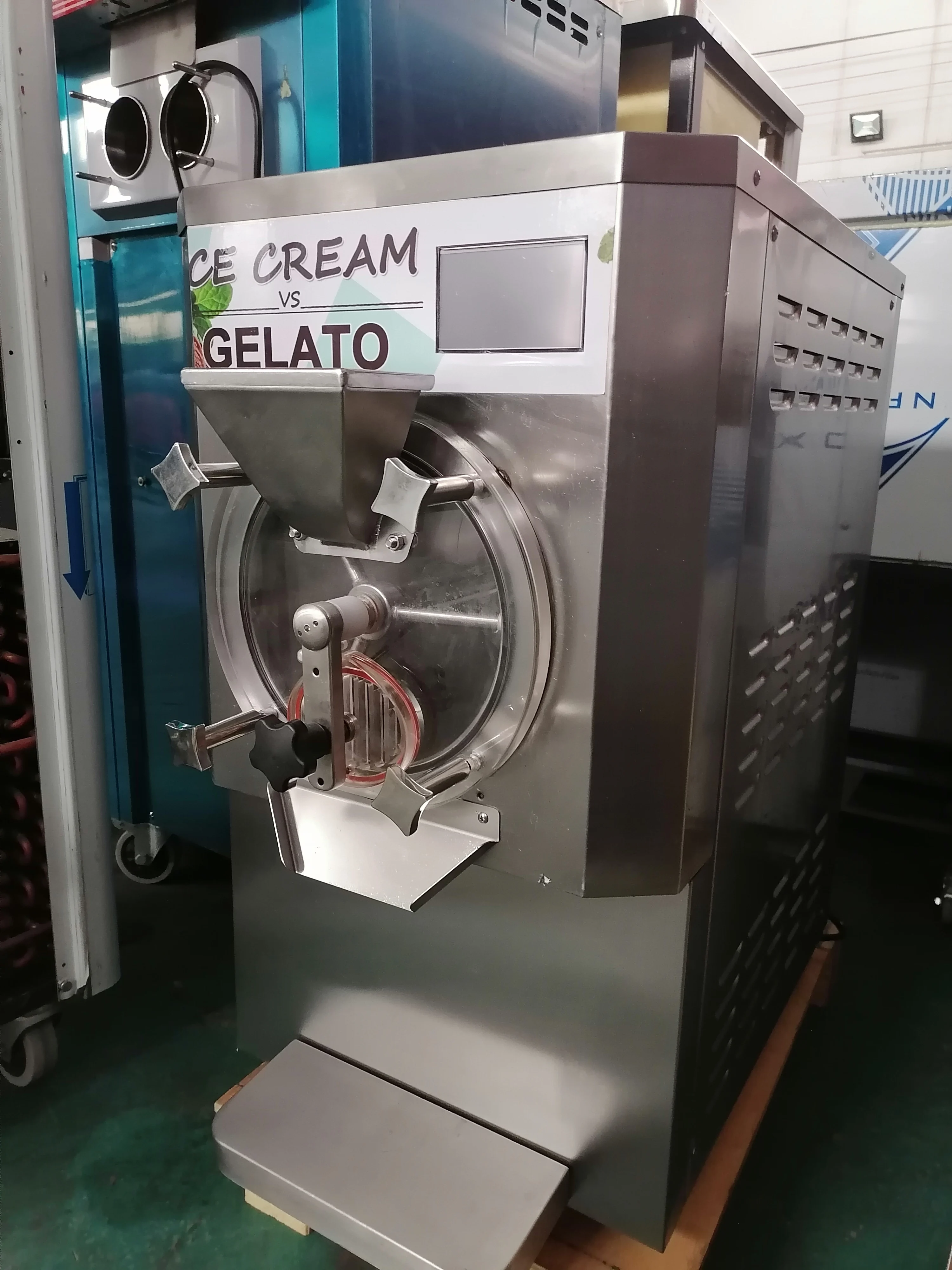 
Дешевые оптовые товары, коммерческое итальянское мороженое из нержавеющей стали, gelato machinery 