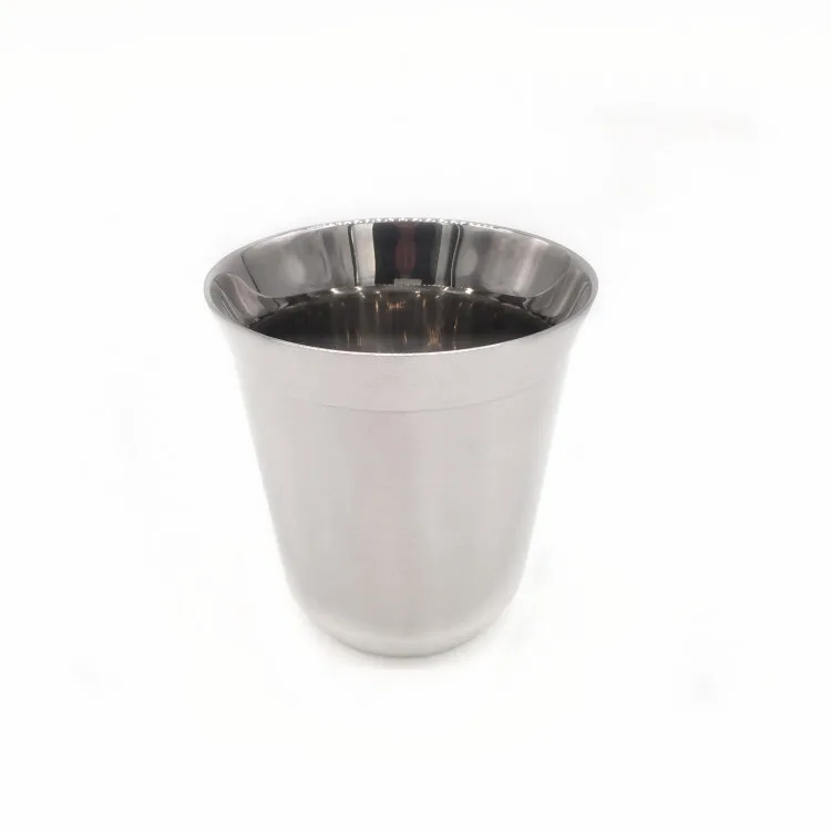 
 Кофейная чашка Nespresso из нержавеющей стали, кофейная чашка из нержавеющей стали 200 мл, кофейная чашка из нержавеющей стали  
