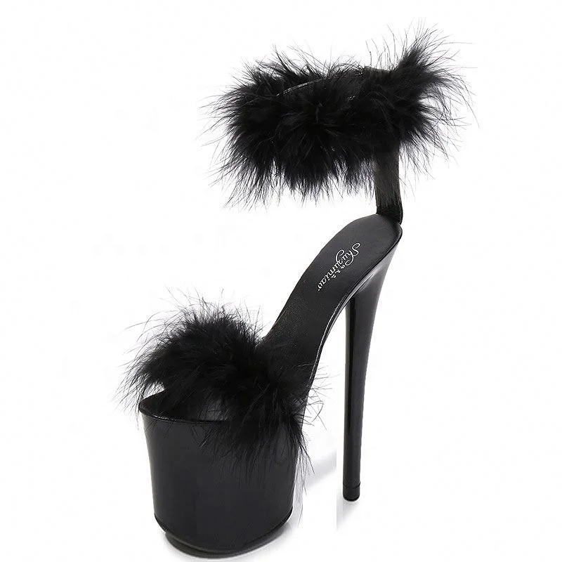 Оптовая продажа; Женская обувь для танцев на шесте; Женские пикантные Босоножки на платформе и высоком каблуке 20 см