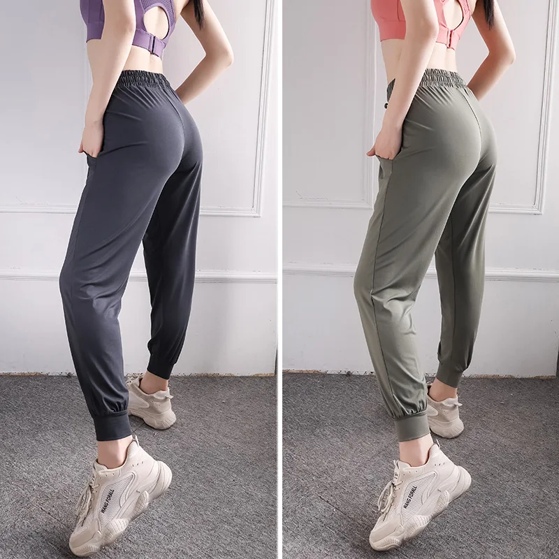 2020 оптовая продажа, женские спортивные штаны для бега с высокой талией, штаны для бега