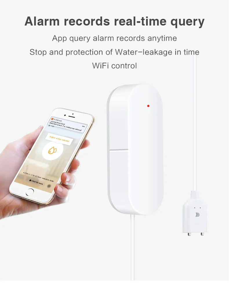 WiFi умный город домашняя Автоматизация безопасность оповещение для пожилых людей утечка воды сигнализация