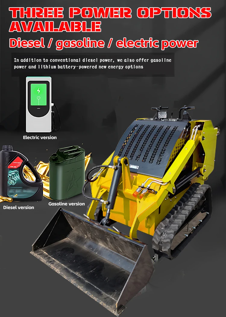 remote control multifunctional mini loader skid steer for sale