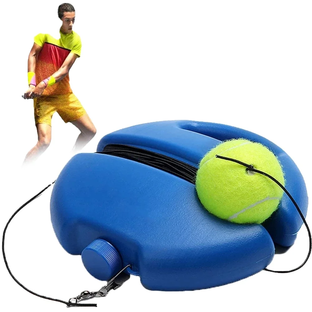 Тренировочный инструмент для тенниса многофункциональный мяч для спорта самообучения тренировочный мяч для отбоя бесплатное спарринговое устройство набор для тенниса