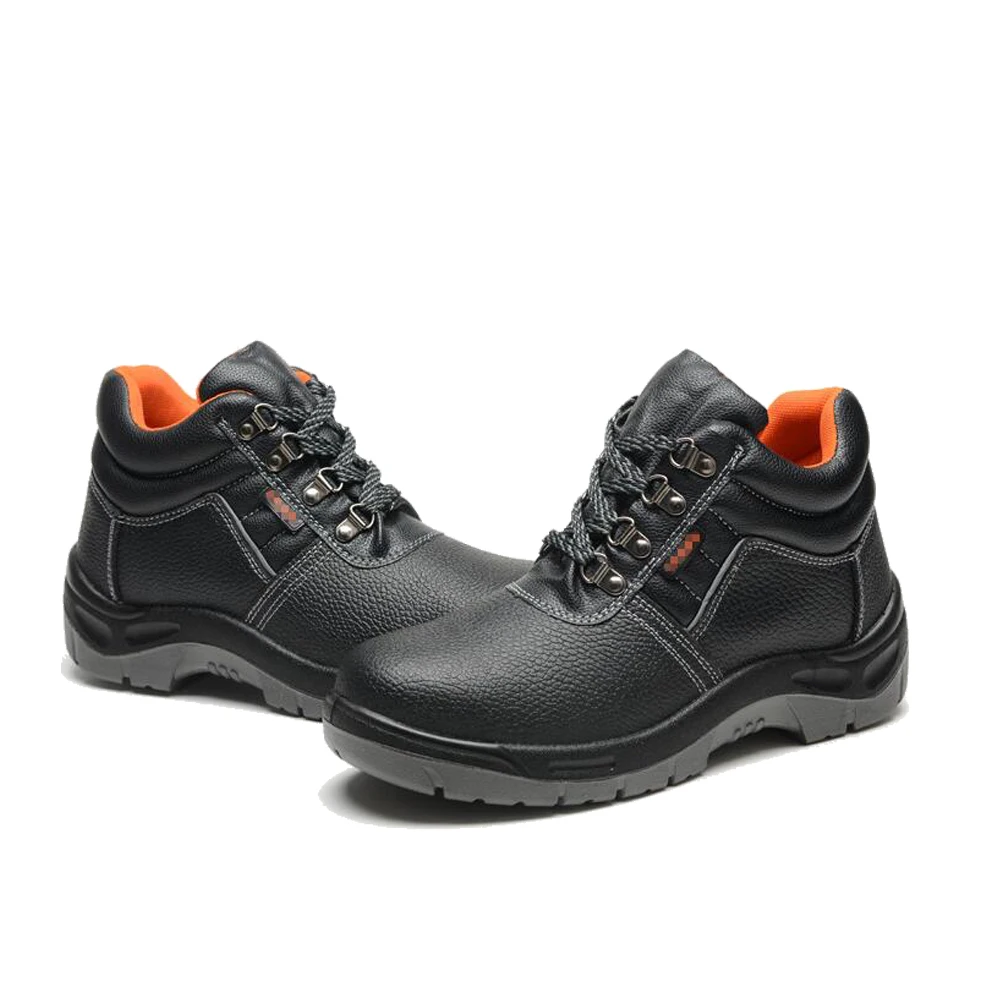 
 Оптовая продажа, кожаные рабочие ботинки со стальным носком, обувь, защитная обувь с защитой от проколов  