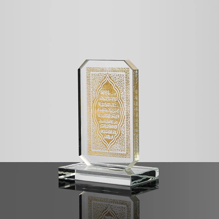 
Хрустальный стеклянный пресс-груз, Хрустальный религиозный Исламский подарок 