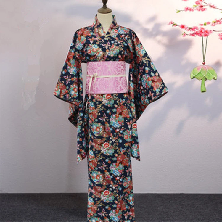 Японское традиционное японское кимоно из 2021 хлопка в японском стиле