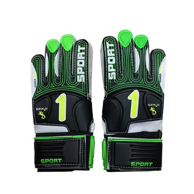 
Индивидуальные профессиональные футбольные перчатки вратаря, немецкие латексные перчатки с держателем для пальцев 