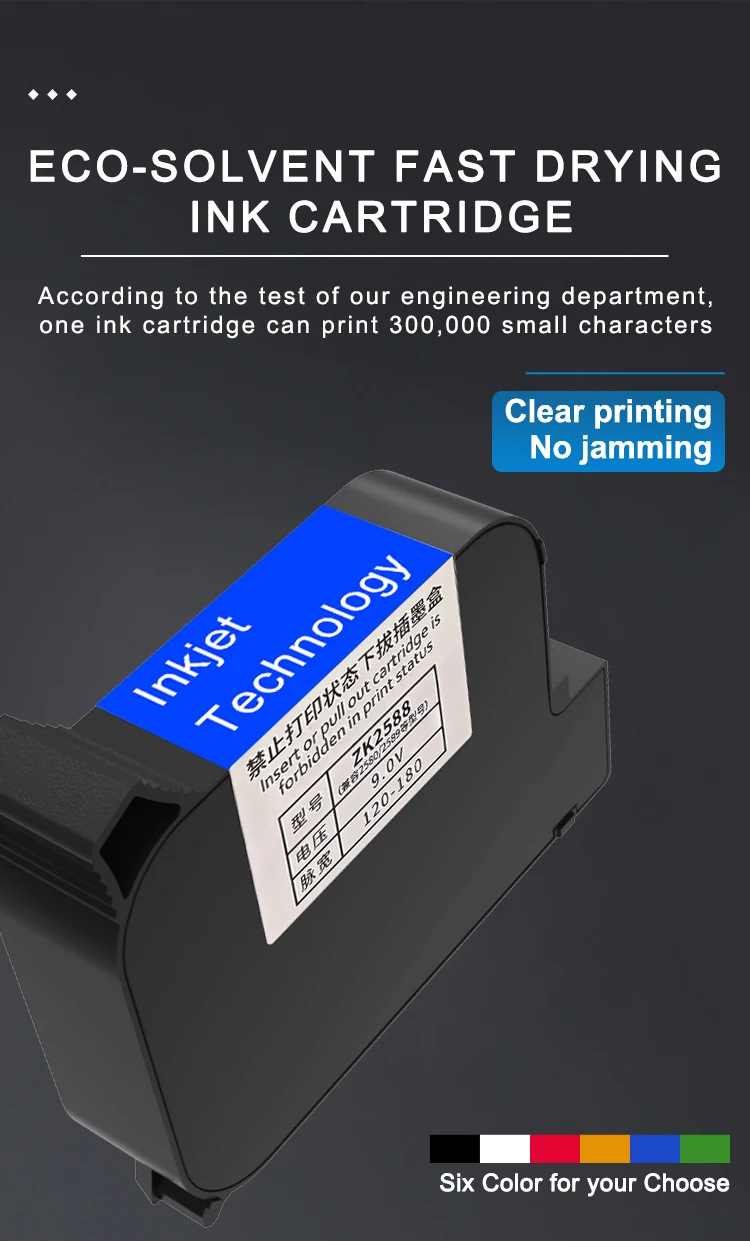 High Resolution Industrial Inkjet Printer