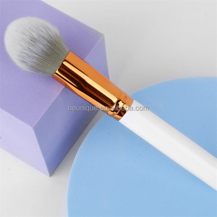11pcs custom matte black makeup brushes with case