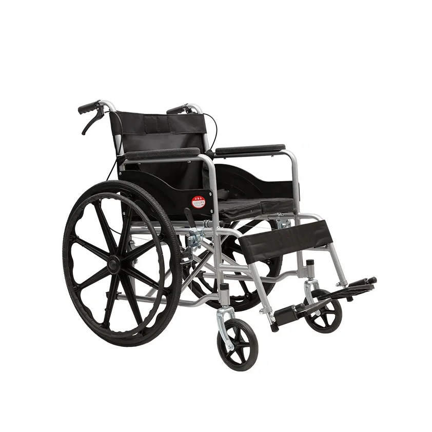 Wholesale Hot Sale Thickened Steel Wheelchair Folding Portable Toilet For Elderly Medical Handicap Patients Wheeled Chair