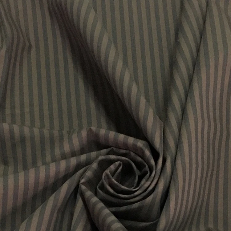 Высококачественная комфортная тканая полосатая Повседневная рубашка из 100% хлопка для мужчин