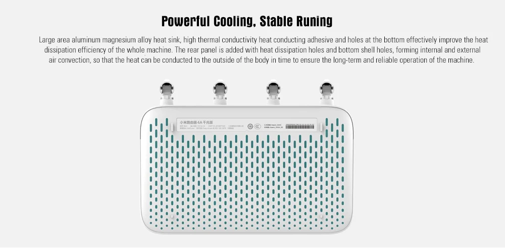 New Arrival Xiaomi Mi 4A Dual Band AC 1200M Smart Wireless Wifi Router