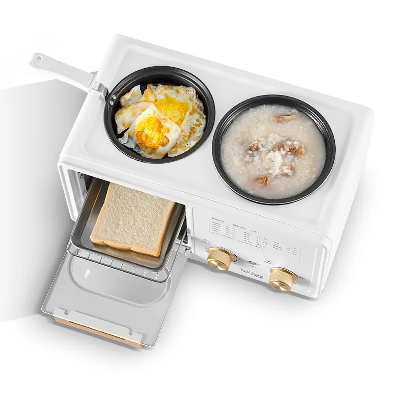 Новый дизайн 3 в 1 кофеварка для завтрака с многофункциональным