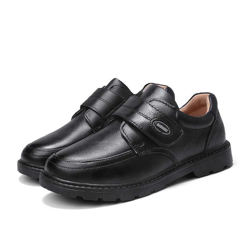 
 Туфли кожаные в британском стиле для мальчиков, обувь для школьных выступлений, для свадьбы, вечеринки, повседневные Мокасины, белые черные  