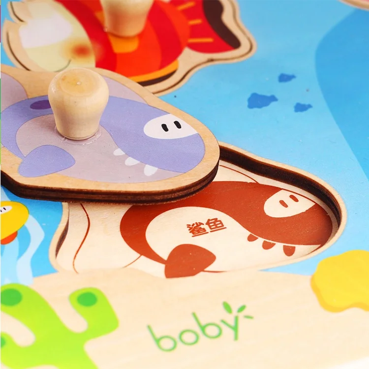 
 Индивидуальные Цифровые головоломки с животными, пазлы с алфавитом, пазлы с алфавитом для малышей, деревянные игрушки  