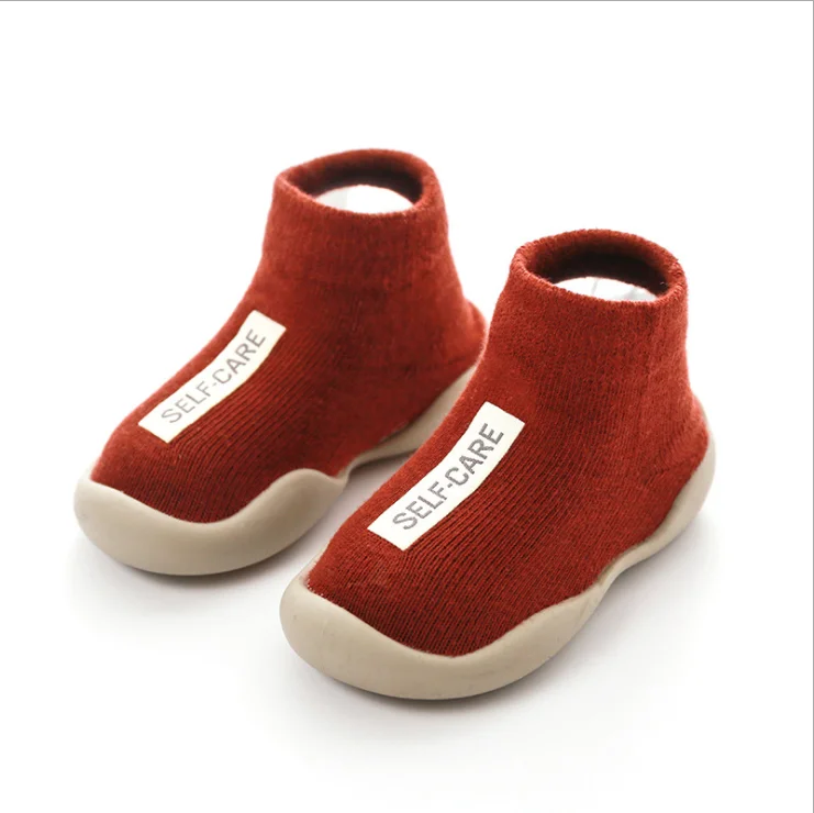 
RTS 2021 Новое поступление нескользящих носков для новорожденных малышей нескользящая резиновая подошва обувь носки 
