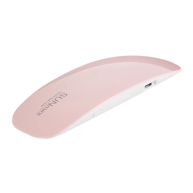 
 Маникюрный салон белый розовый мини складной беспроводной USB зарядка 6 Вт быстросохнущая Сушилка для ногтей портативная УФ лампа  