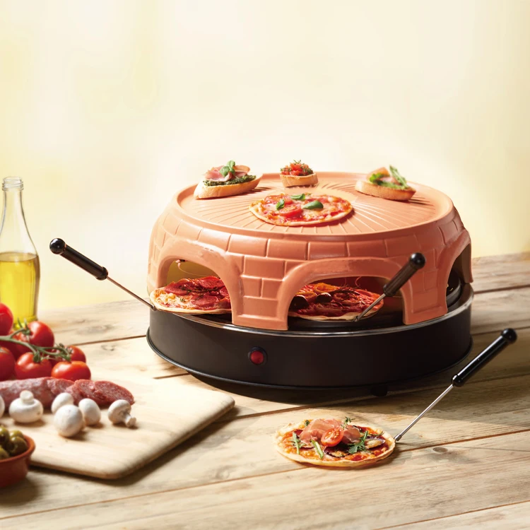 
Электрическая печь для приготовления пиццы, печь с горячей тарелкой 