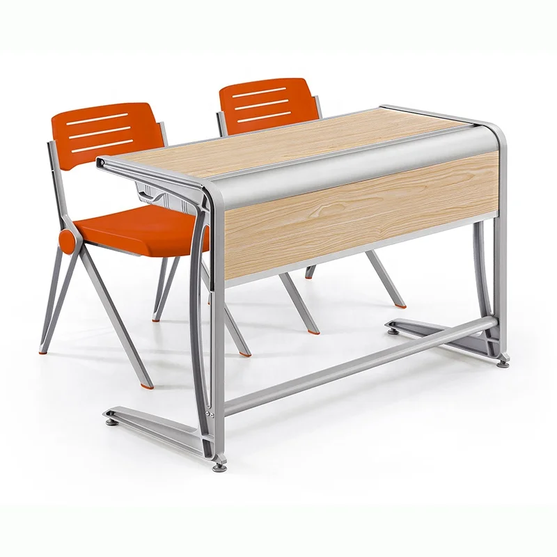 
Двойной стол, школьная классная мебель, ученический стол 