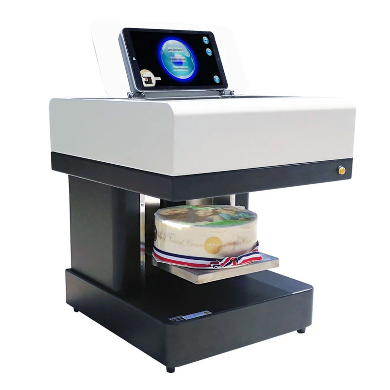 
 Цифровая Струйная пищевая печатная машина, принтер для печати пирожных с пищевыми чернилами  