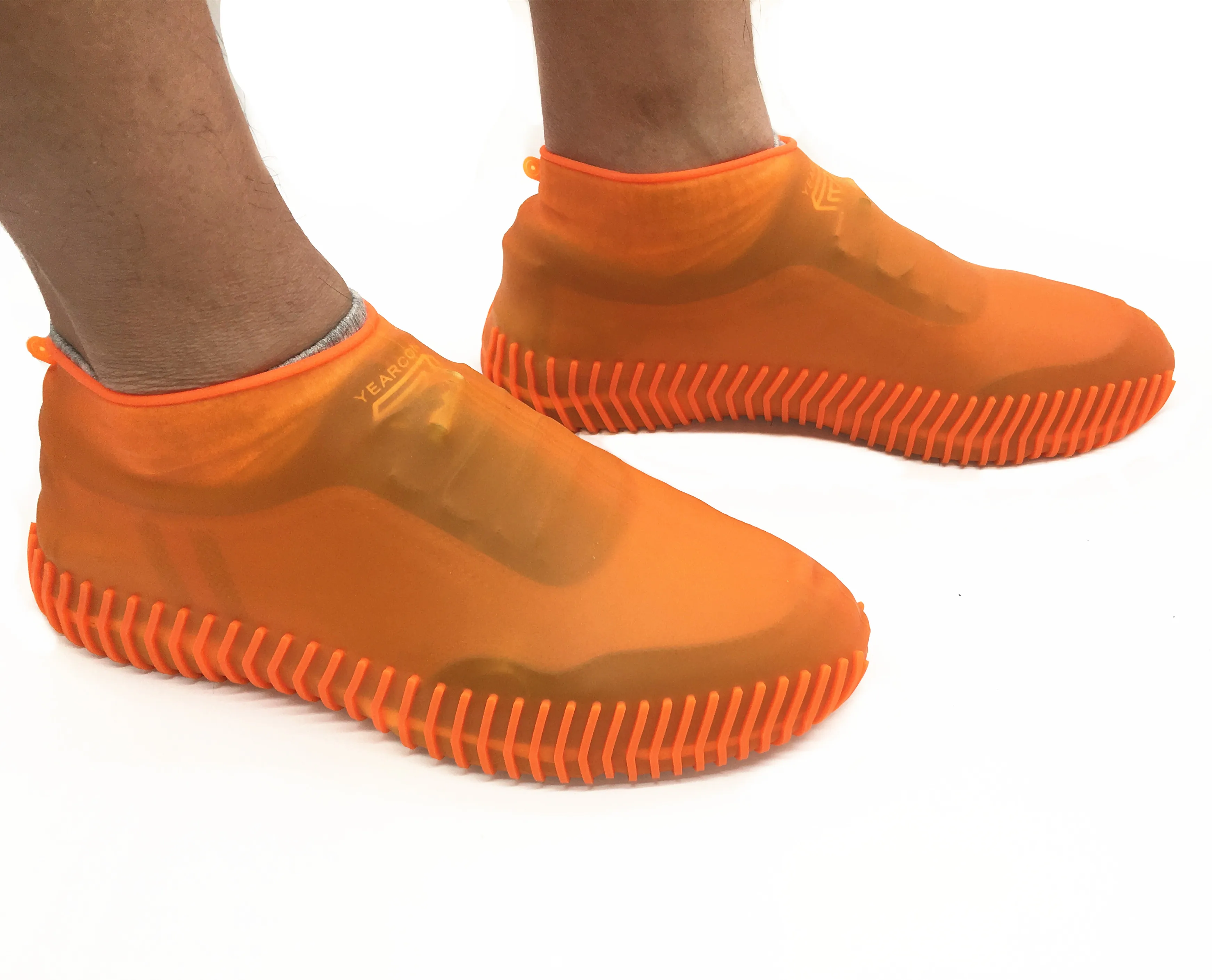 
Высококачественные износостойкие силиконовые резиновые сапоги многоразовый складной портативный нескользящий чехол для обуви 