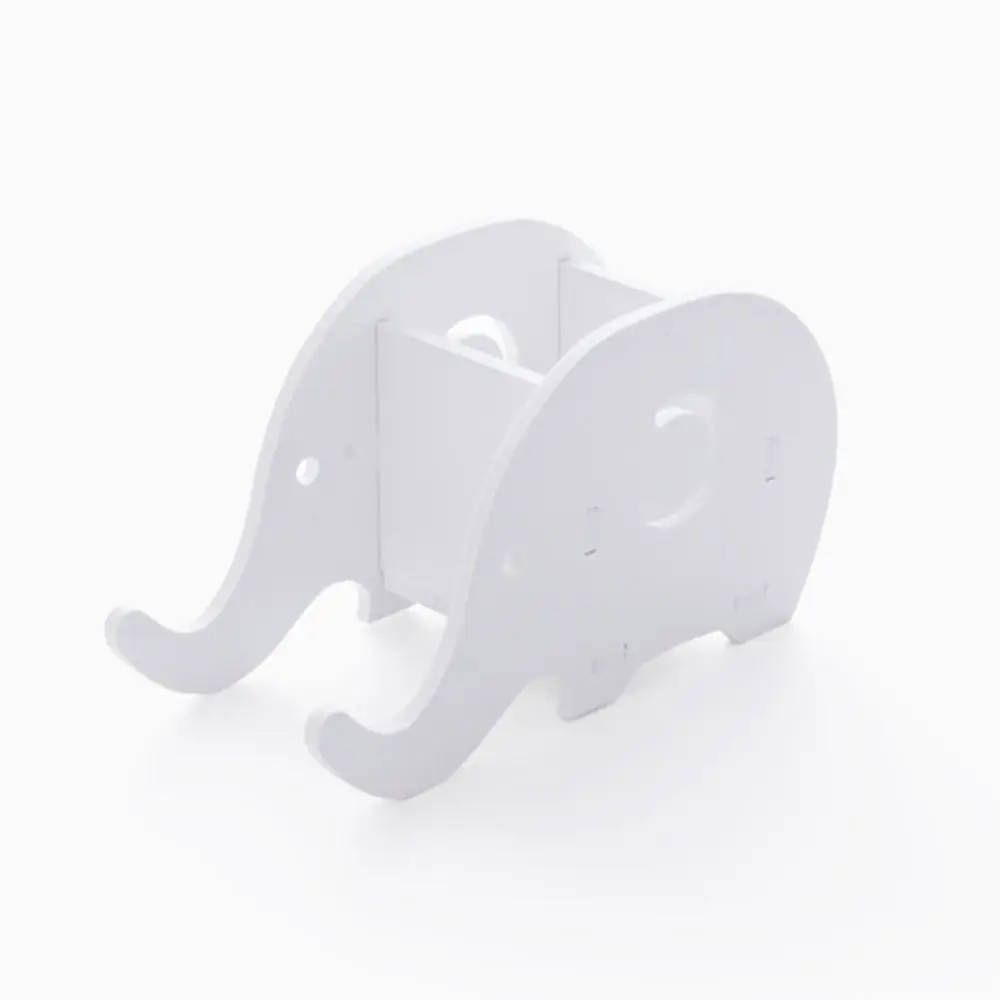 
Деревянный дизайнерский держатель для телефона и планшета в форме слона 