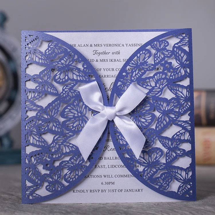 
 Высококачественная бумажная визитная карточка с лазерной резкой бабочки, карточка с благодарностью для малого бизнеса  