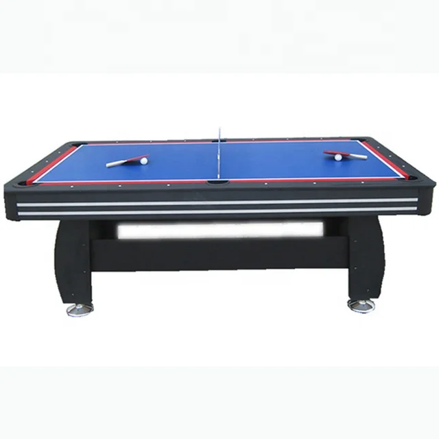 Домашние игры Спорт 3 в 1 преобразующий игровой стол-бильярдный стол, стол для пинг-понга, обеденный стол