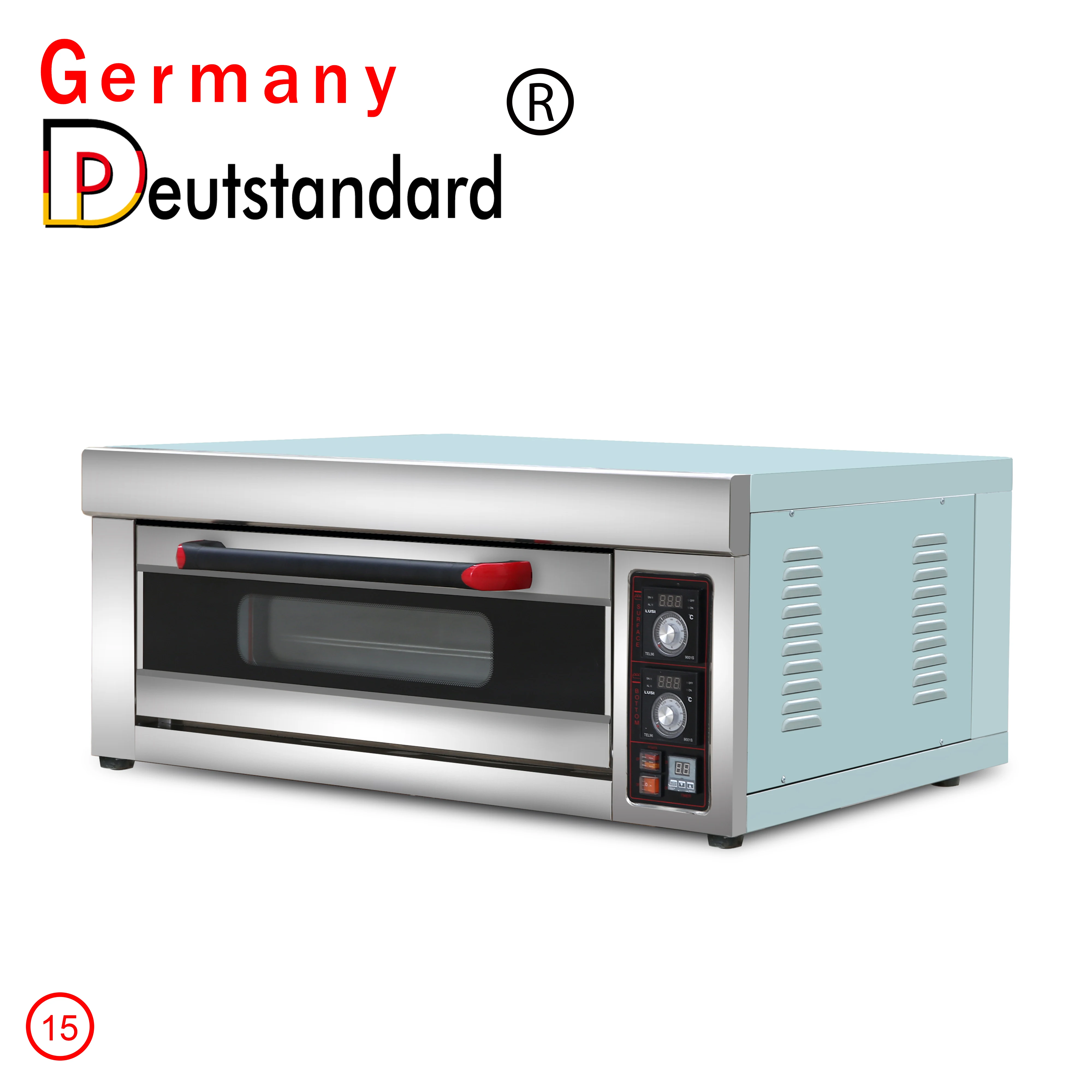 
 Автоматическая газовая духовка для коммерческого использования, однослойная пекарная печь для продажи  